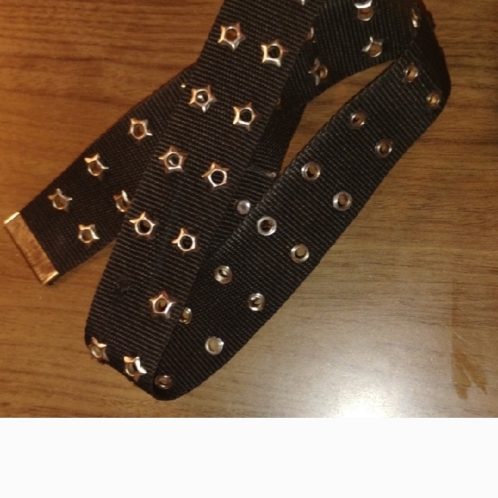 Black Studded Belt